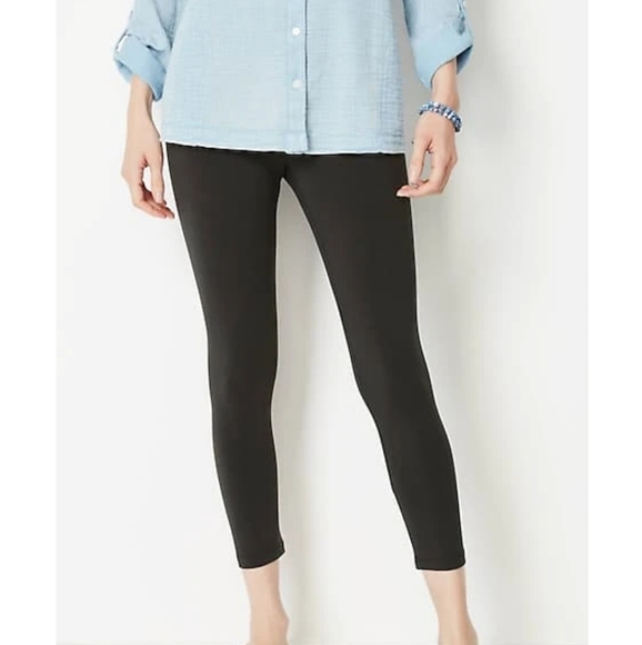 Pure J Jill Capri Leggings In Black 